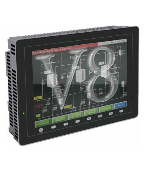 A Siemens HMI comfort panel for process control